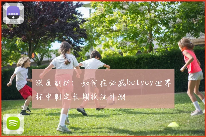 深度剖析：如何在必威betyey世界杯中制定长期投注计划